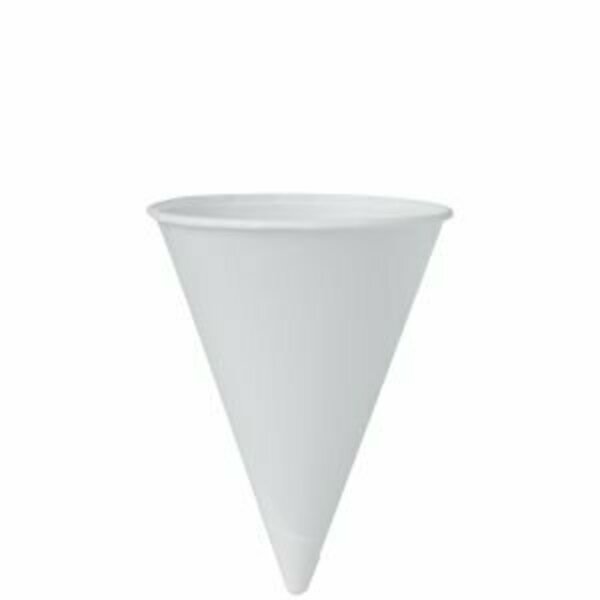 Solo Cup Cup Conical Water Paper 4.25 oz Unprinted Boxed 2, 200PK 42R-2050